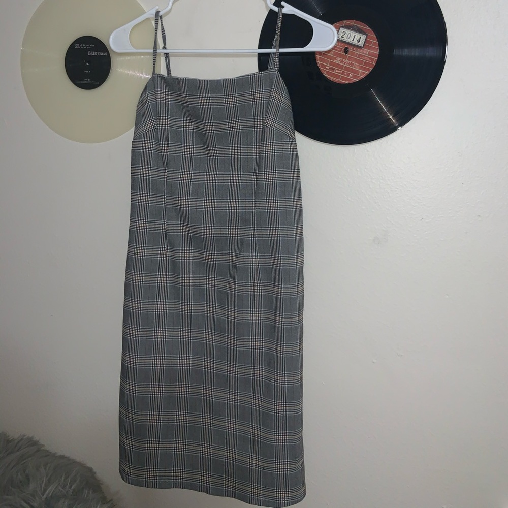 Forever 21 Tight Plaid Dress